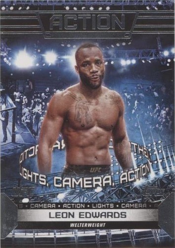 2024 Topps UFC Knockout - Leon Edwards #ACT-9