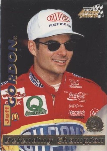 1996 Pinnacle Action Packed - Jeff Gordon #1