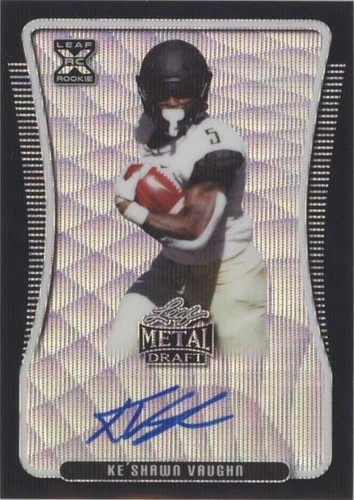 2020 Leaf Metal Draft Ke'Shawn Vaughn #BA-KSV
