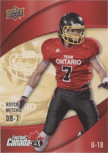 2013 Upper Deck USA Football Royce Metchie #C-13