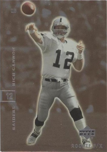 2001 Upper Deck Rookie F/X Rich Gannon #65