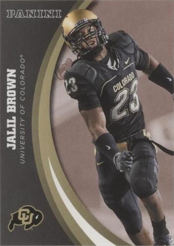 2016 Panini Colorado Buffaloes Jalil Brown #13