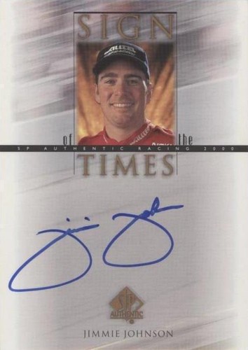 2000 SP Authentic - Jimmie Johnson #JI
