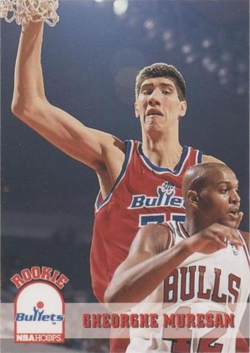 1993-94 NBA Hoops - Gheorghe Muresan #418