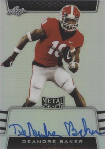 2019 Leaf Metal Draft Deandre Baker #BA-DB1