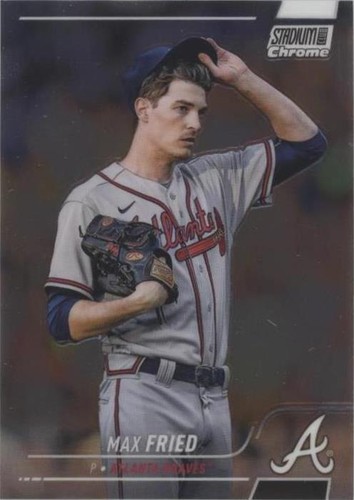 2022 Topps Stadium Club Chrome - Max Fried #371