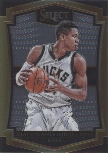 2014/2015 Panini Select Giannis Antetokounmpo Blue Prizm 152/249