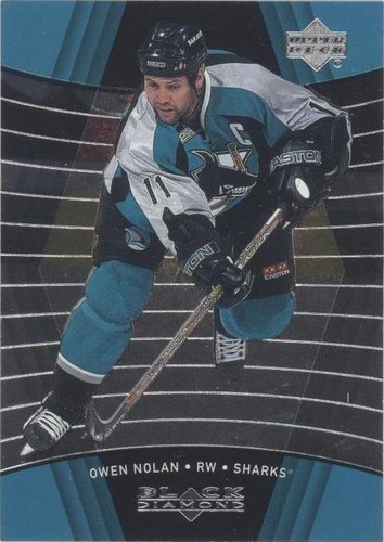 1999-00 Upper Deck Black Diamond - Owen Nolan #75