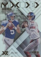 2017 Panini XR Davis Webb Eli Manning #M-ED