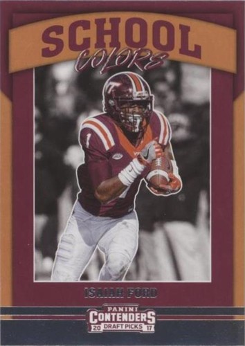 2017 Panini Contenders Draft Picks Isaiah Ford #14