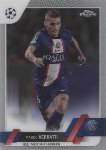 2022-23 Topps Chrome UEFA Club Competitions Marco Verratti #73