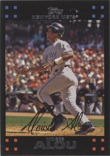 2007 Topps New York Mets Gift Set - Moises Alou #NYM25