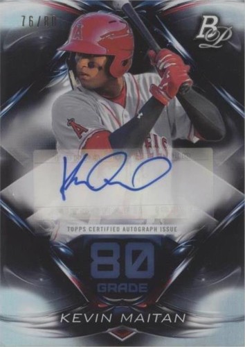 2018 Bowman Platinum - Kevin Maitan #80GA-KM