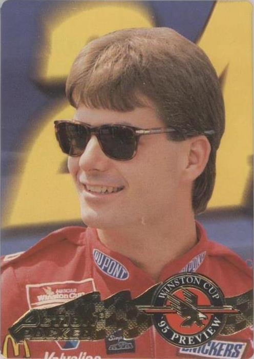 1995 Action Packed Preview - Jeff Gordon #9