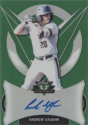2019 Leaf Valiant - Andrew Vaughn #BA-AV1