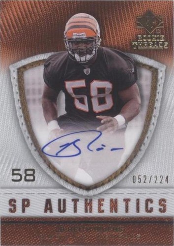 2008 SP Rookie Threads Keith Rivers #SP-KR