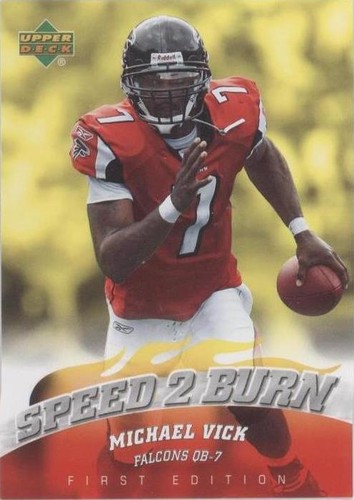 2007 Upper Deck First Edition Michael Vick #SB-MV