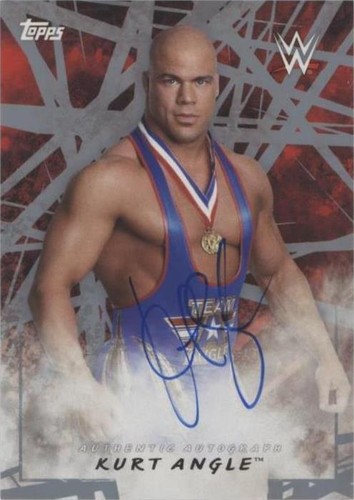 2018 Topps WWE Road to Wrestlemania - Kurt Angle #A-KUA