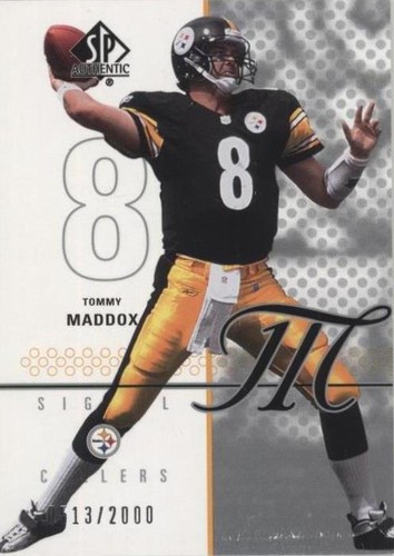 2002 SP Authentic Tommy Maddox #119