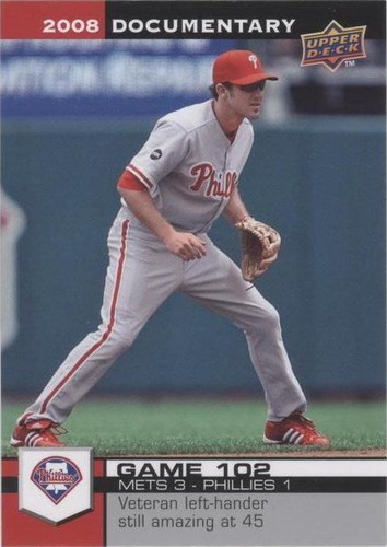 2008 Upper Deck Documentary - Chase Utley #3062