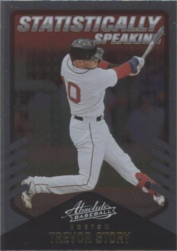 2022 Panini Absolute - Trevor Story #SS-9