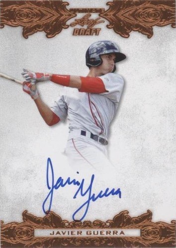 2015 Leaf Ultimate Draft - Javy Guerra #BA-JG1