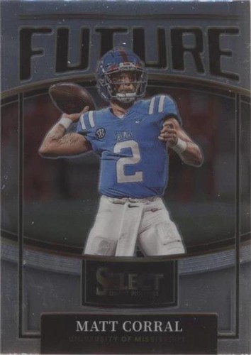 2022 Panini Select Draft Picks Matt Corral #F-MC