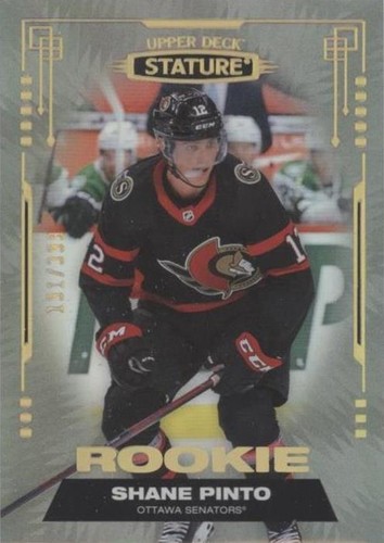 2021-22 Upper Deck Stature - Shane Pinto #137