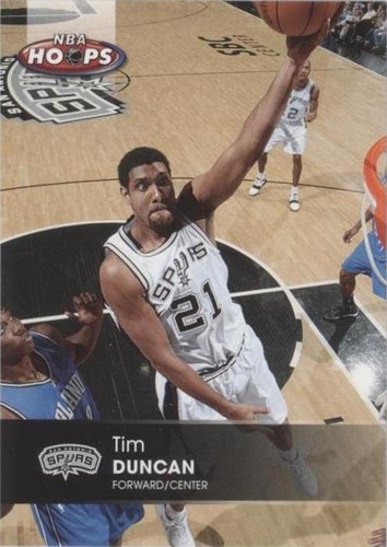 2005-06 NBA Hoops - Tim Duncan #118