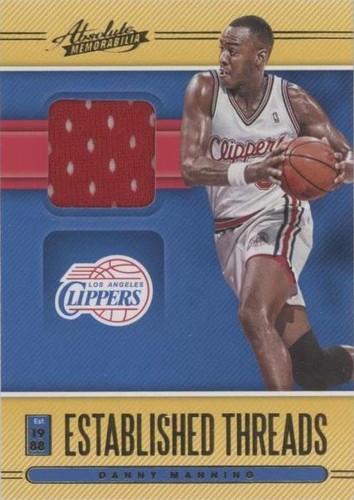 2020-21 Panini Absolute Memorabilia - Danny Manning #ET-MAN