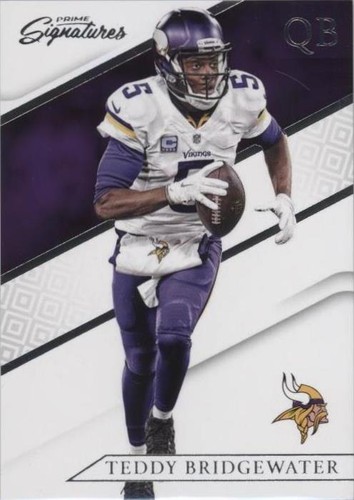 2016 Panini Prime Signatures Teddy Bridgewater #123