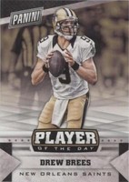 2016 Panini NFL Player of the Day Drew Brees #15