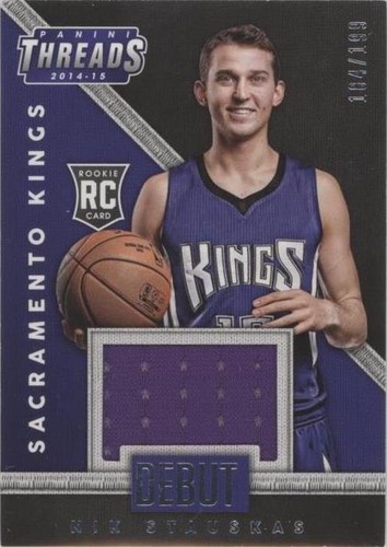 2014-15 Panini Threads - Nik Stauskas #17