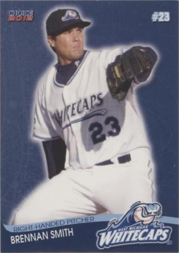 2012 Choice West Michigan Whitecaps - Brennan Smith #19