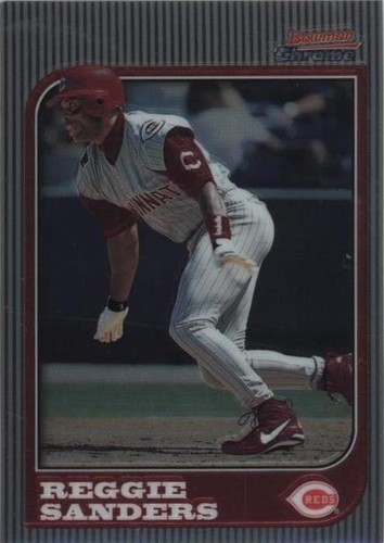 1997 Bowman Chrome - Reggie Sanders #60