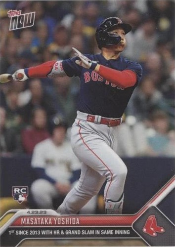 Topps Now レッドソックス 吉田正尚 直筆サインカード 世界25枚