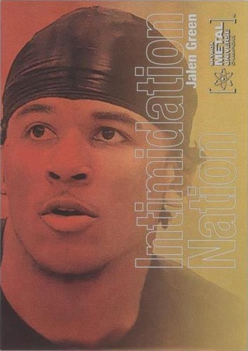 2021 Skybox Metal Universe Champions - Jalen Green #IN-2