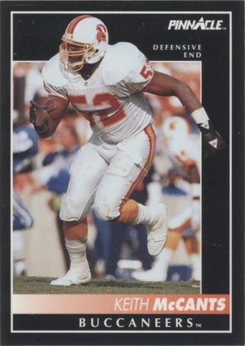 1992 Pinnacle Keith McCants #184