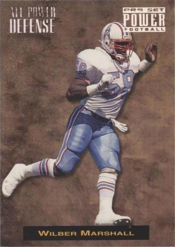 1993 Pro Set Power Wilber Marshall #APD 13
