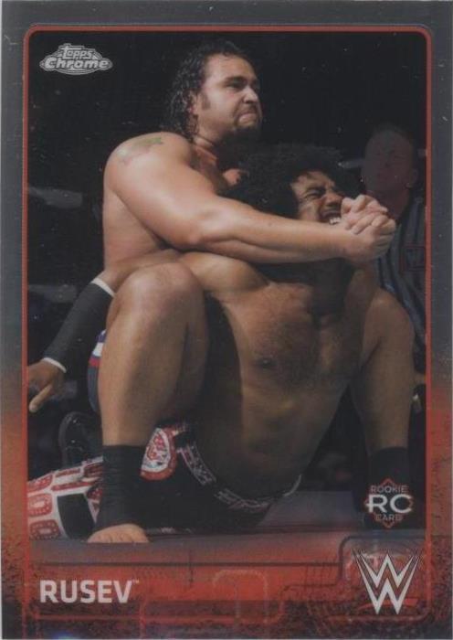 2015 Topps Chrome WWE - Rusev #61