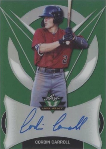 2019 Leaf Valiant - Corbin Carroll #BA-CC1