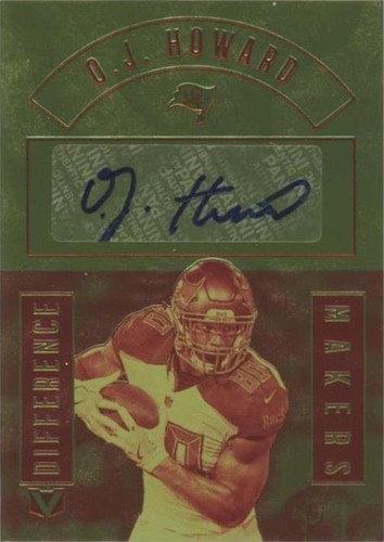 2017 Panini Vertex O.J. Howard #DM-OJ