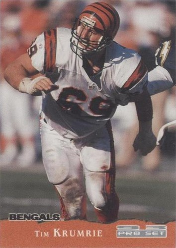 1993 Pro Set Tim Krumrie #95