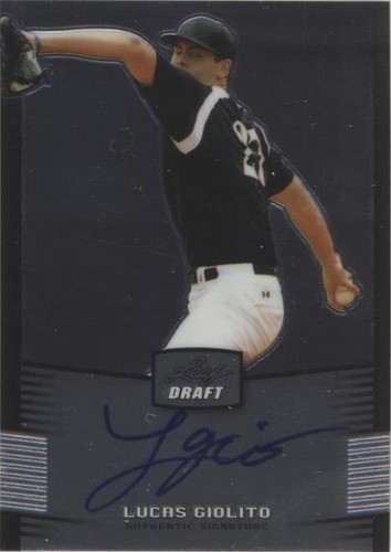 2012 Leaf Metal Draft - Lucas Giolito #BA-LG1