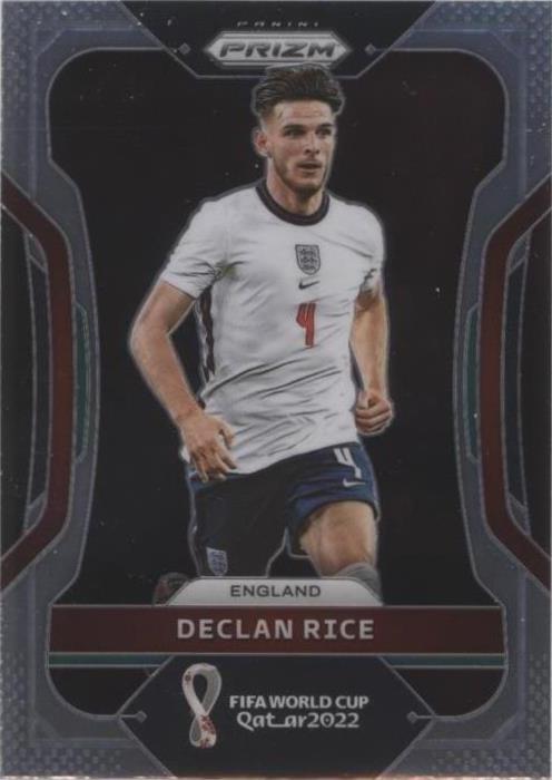 2022 Panini Prizm World Cup Qatar Declan Rice #85