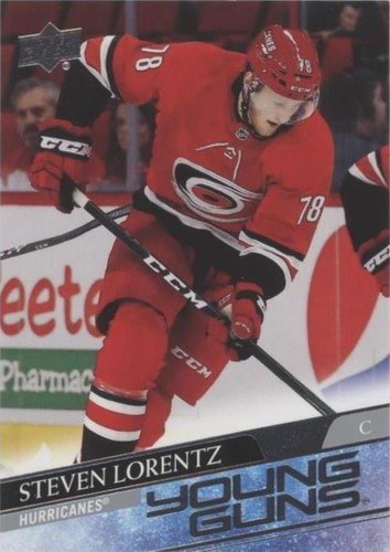 2020-21 Upper Deck Trilogy Rookie Super Stage Steven Lorentz