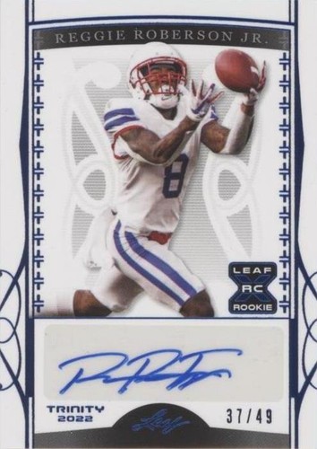 2022 Leaf Trinity Reggie Roberson Jr. #BA-RR1