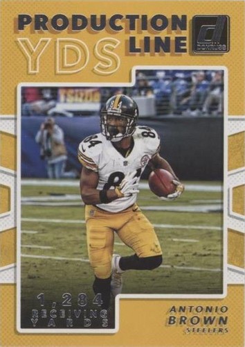 2017 Panini Donruss Antonio Brown #15