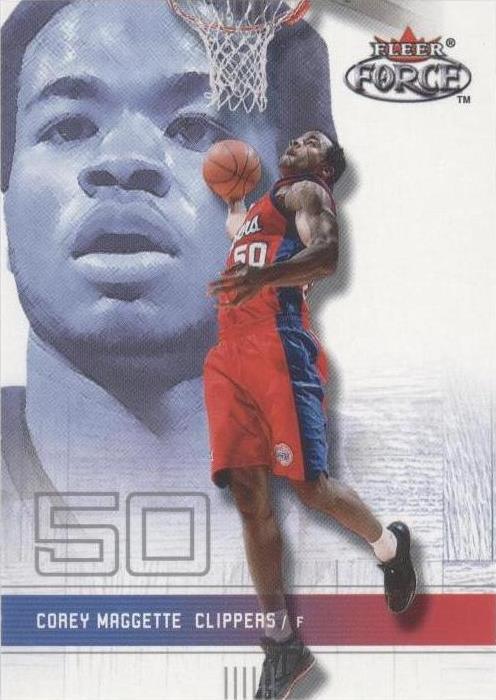 2001-02 Fleer Force - Corey Maggette #84