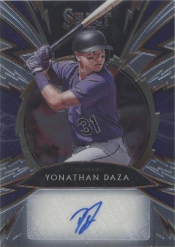 2020 Panini Select - Yonathan Daza #SS-YD